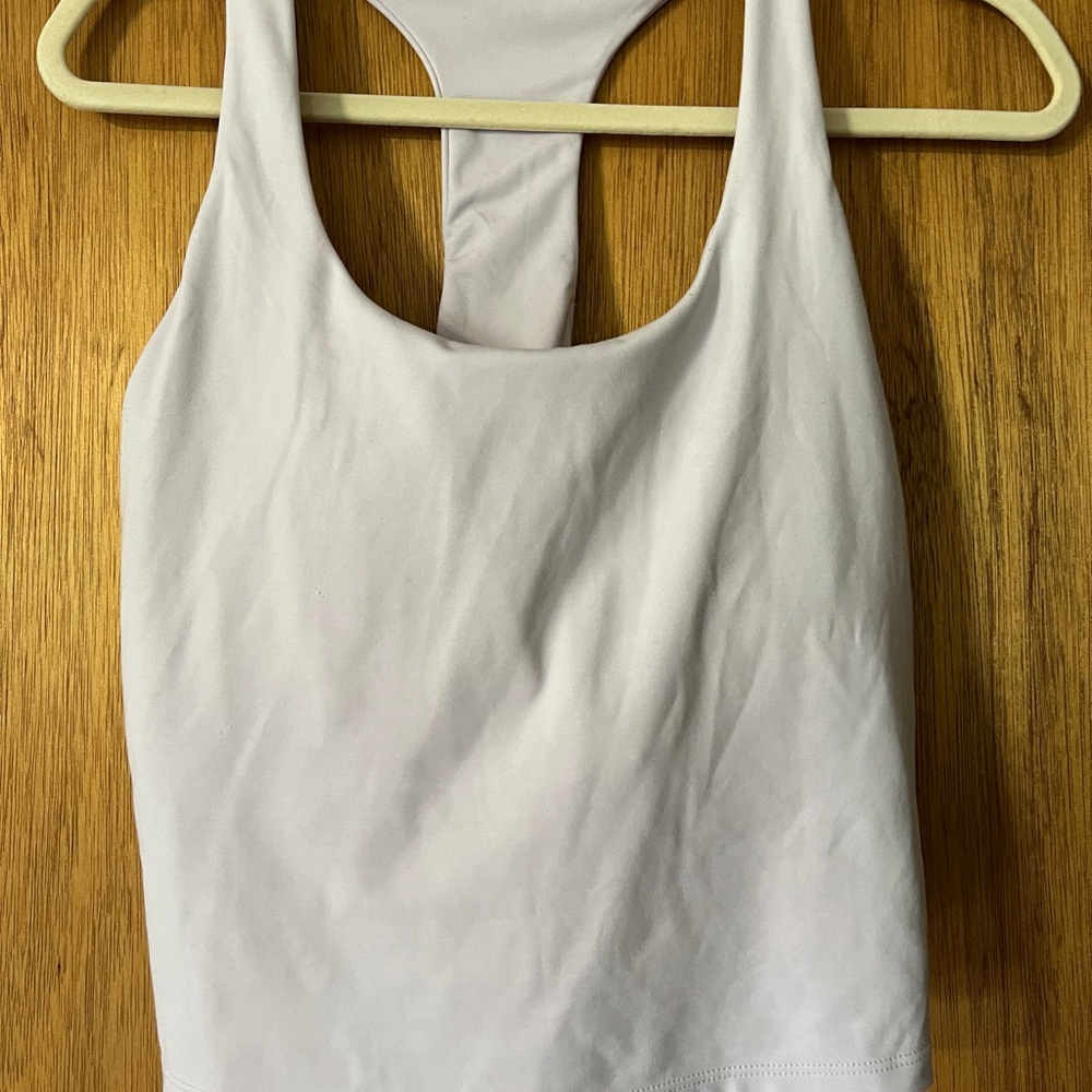 Vitality Light Purple Racerback Tank Top